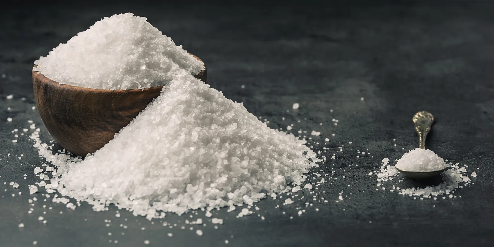 釜に入った塩の様子